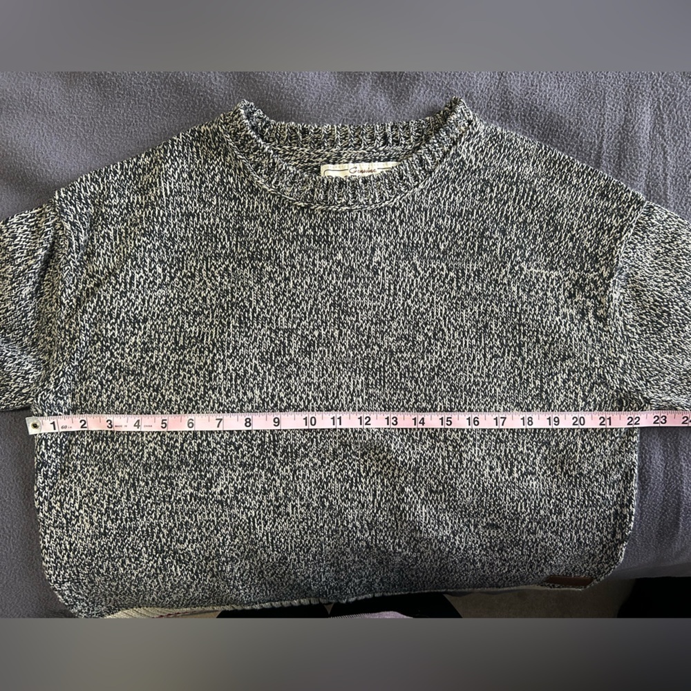 Roots Cabin Crew Neck Sweater Boxy Iconic Canada Large - Picture 6 of 7